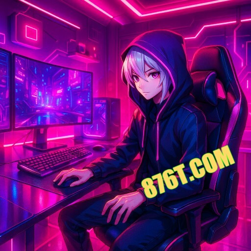 Imagem promocional da 876T destacando segurança reforçada e atualizações constantes de jogos